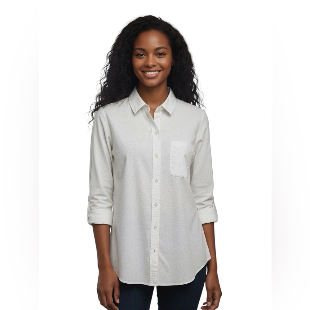 Old Navy The Classic Fit cotton comfort career coastal core shirt